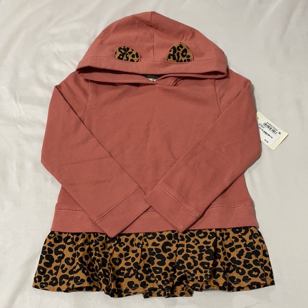 Nordstrom Brand New With Tag Girls Hoodie